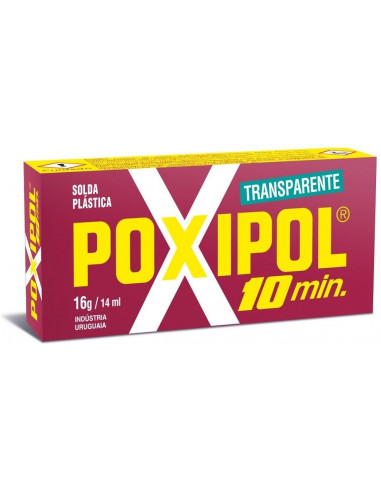 POXIPOL 10 MIN - TRANSPARENTE 14 ML.