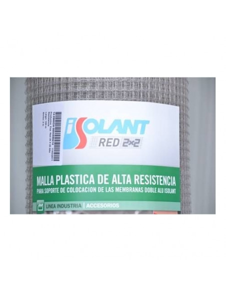 Malla Plastica Alta Resistencia  2 X 2 - 2 X 100 M. Isolant