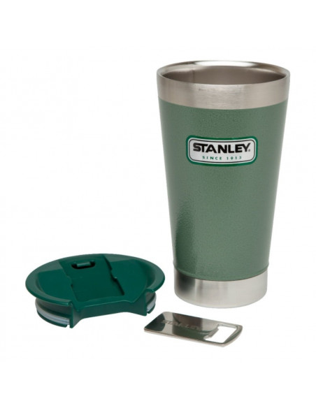 Vaso Con Destapador Verde Stanley